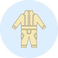 Race Suit Vector Icon