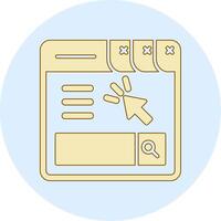 Webpage Vector Icon