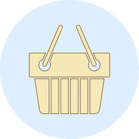 Shopping Basket Vector Icon