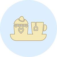 Afternoon Tea Vector Icon