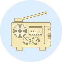 icono de vector de radio