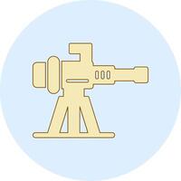 Heavy Machine gun Vector Icon