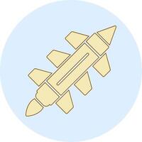 Missile Rocket Vector Icon