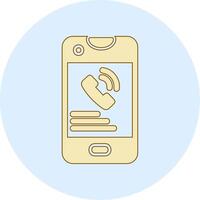 Phone Call Vector Icon