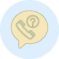 Missed call Vector Icon