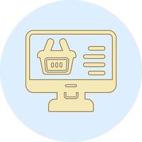 Shopping Online Vector Icon