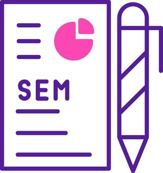 icono de vector de análisis de datos