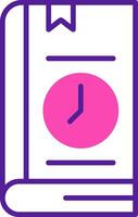 Book Time Limit Vector Icon