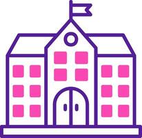 University Building Vector Icon