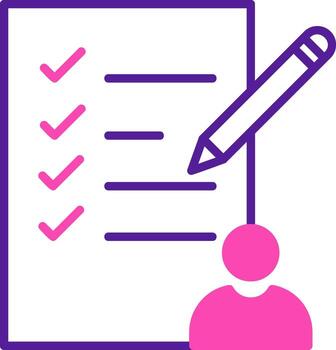 icono de vector de tarea