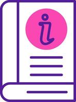 Information Book Vector Icon