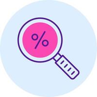 Sale Search Vector Icon