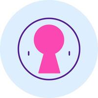 Keyhole Vector Icon