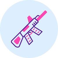 Machine Gun Vector Icon