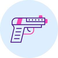 icono de vector de pistola