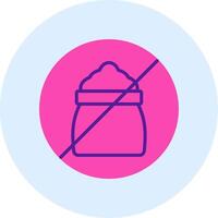 No Sugar Vector Icon