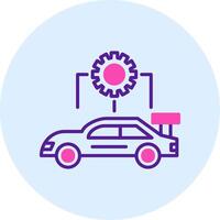 Car Configuration Vector Icon