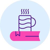 Tea Book Vector Icon