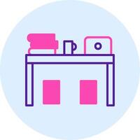 Desk Vector Icon