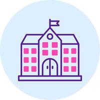University Building Vector Icon