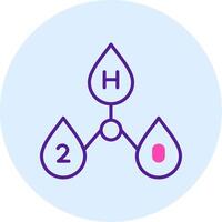 H2o Vector Icon