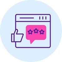 Feedback Vector Icon