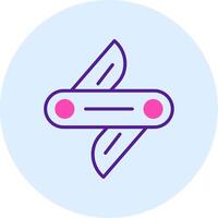 Swiss Knife Vector Icon