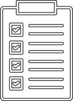 Check List Vector Icon