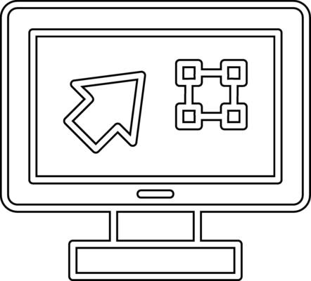 Graphic Design Vector Icon