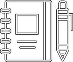 Sketchbook Vector Icon