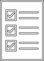 Check List Vector Icon