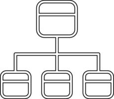 Flowchart Vector Icon