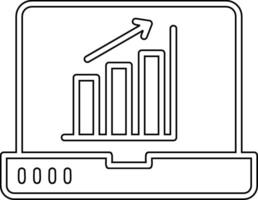 icono de vector de crecimiento