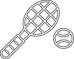 icono de vector de tenis