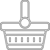 Picnic Basket Vector Icon