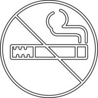 No Smoking Vector Icon