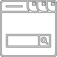 Search Bar Vector Icon