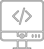 Coding Vector Icon