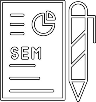 Data Analytics Vector Icon