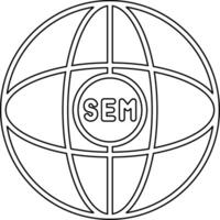 Sem Vector Icon