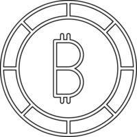 Bitcoin Vector Icon