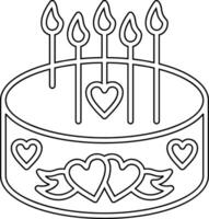 Cake Vector Icon