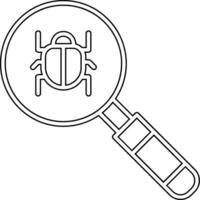 Virus detection Vector Icon