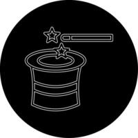 Magic Hat Vector Icon