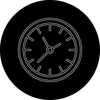 icono de vector de tiempo