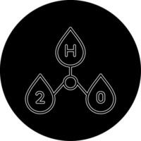 H2o Vector Icon