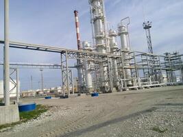 The oil refinery photo