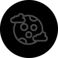 Full Moon Vector Icon