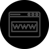 icono de vector web