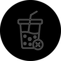 No Soft Drink Vector Icon